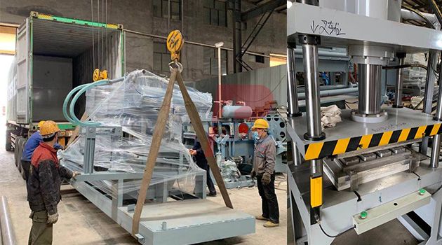 fruit packing tray making machine