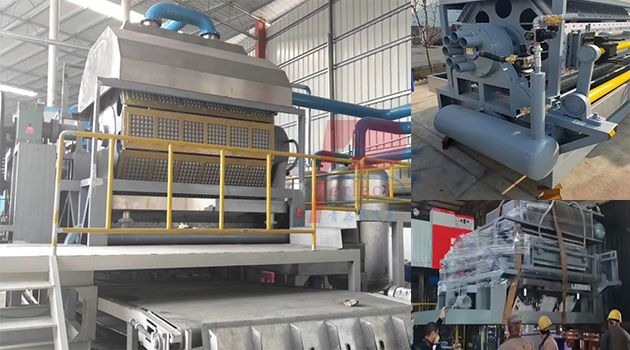 Auto egg tray machine