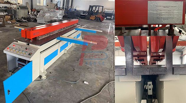 Plastic sheet hot melt welding machine
