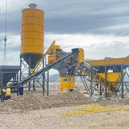 Mobile Concrete Batching Plant