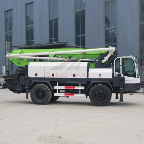 Насос с гусеничной стрелой TBP90-10-18