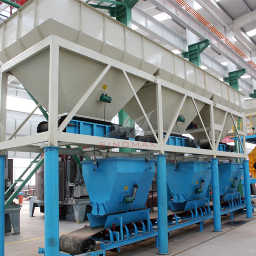 500x500 Brick Batching machine