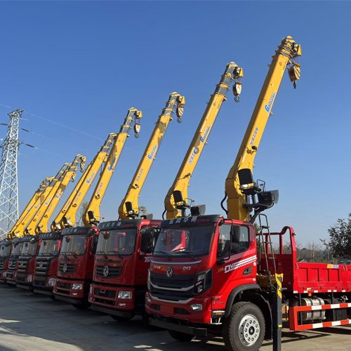 เครนติดรถบรรทุก