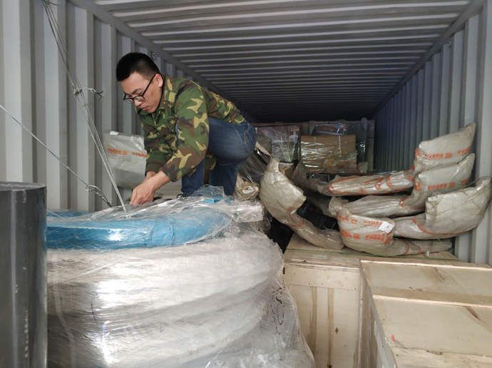 40HQ spare parts send to brazil (2)
