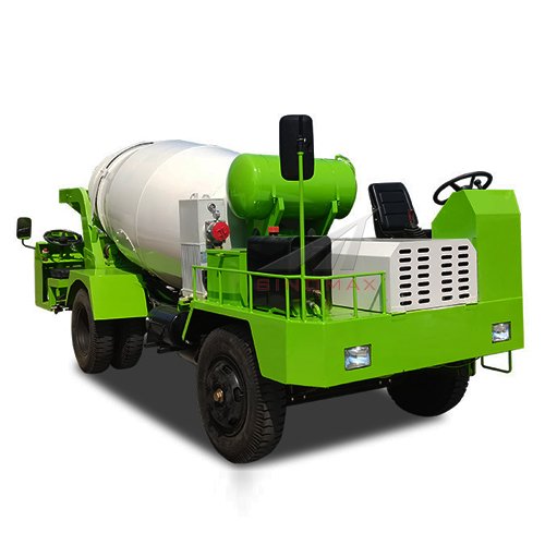 Truk Pengaduk Terowongan