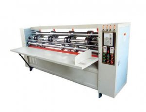 Thin Blade Corrugated Cardboard Creasing Slitting Machine