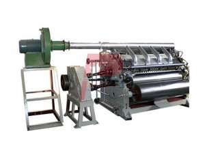 Cover Absorption Corrugated Cardboard Making Single Facer Machine