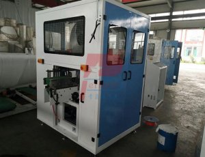 Toilet Tissue Paper Rolls Cutting Log Saw Machine