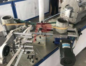 Mini paper core paper straw making machine