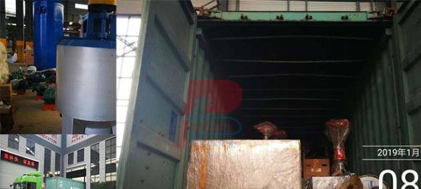 Crepe paper production line finished shipment