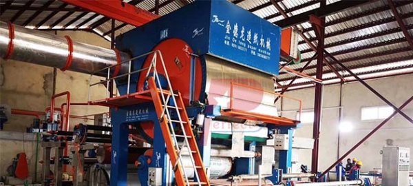 Nigeria client 1880 tissue paper production line finished installation