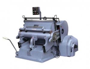 Manual Flat Platen Die Cutting Creasing Machine