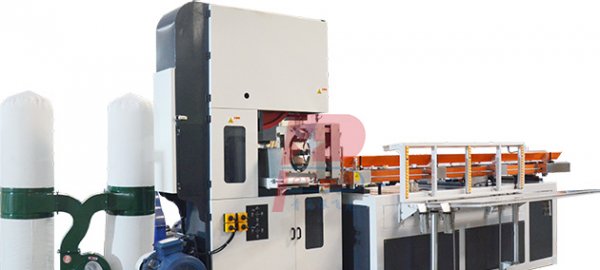 CE automatic toilet tissue paper rolls cutting band saw machine