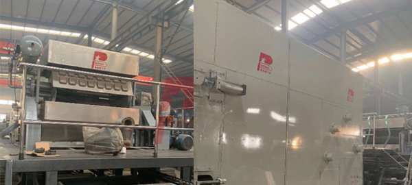 auto paper vegetable fruit packing pulp containers making machine for Europe market