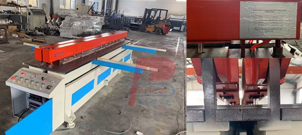 3 meters PP PVC plastic sheet plastic circle welding machine for South Korea client finished shipment