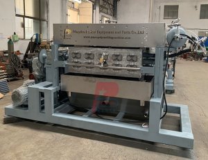 Automatic paper pulp coffee cup holder carrier tray making machine