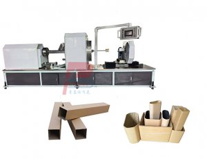 CNC craft paper square tube making machine
