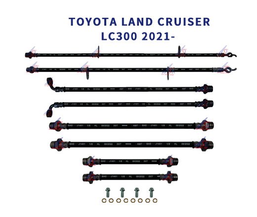 TOYOTA LAND CRUISER LC300 2021-刹车软管