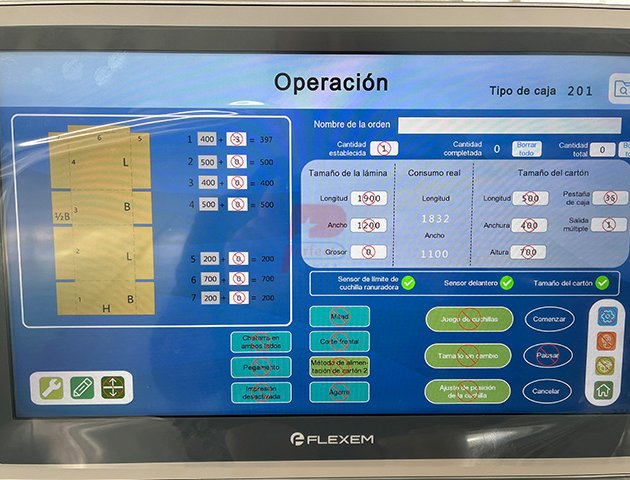 Máquina automática para fabricar cajas de cartón - 8