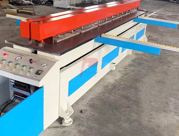 Máquina soldadora de chapa de plastón para botones - 8