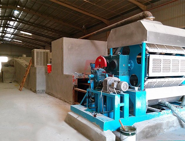 Secadora de bandejas de huevos de papel - 8