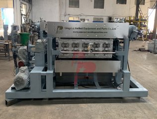 Máquina automática para fabricar bandejas portavasos de café con pulpa de papel - 8