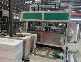 Máquina para fabricar bandejas de riñón de papel para suministros médicos desechables - 8