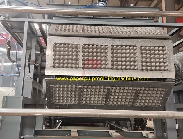 Popular en América del Sur Máquina automática para fabricar bandejas para cajas de huevos - 8