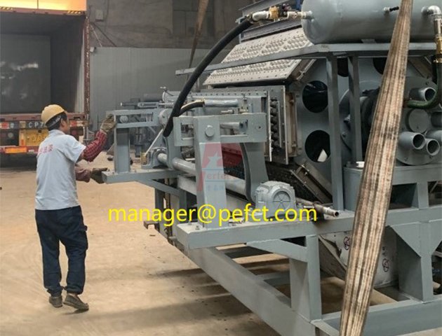 Popular en América del Sur Máquina automática para fabricar bandejas para cajas de huevos - 8