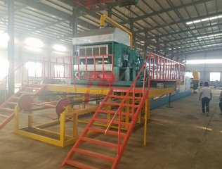 Máquina automática para fabricar bandejas de huevos de 3000 piezas por hora - 8