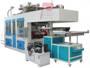 Máquina para fabricar platos de vajilla caja de hamburguesas con tapa de taza fiambrera moldeada de fibra de pulpa - 8