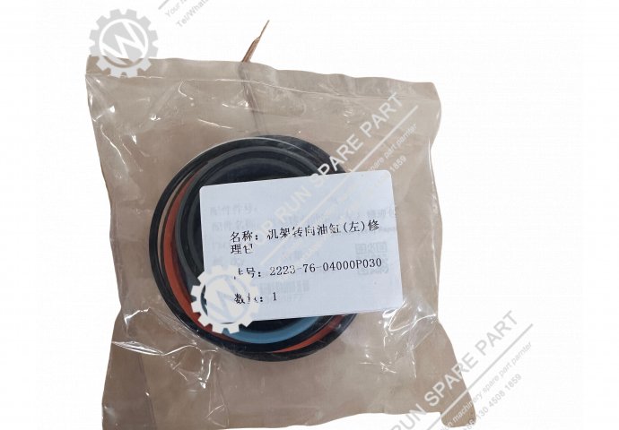 Frame Steering Cylinder (Left) Repair Kit2223-76-04000P030shantui SG14 motor grader