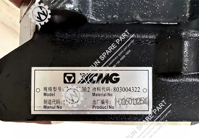 XCMG ZL50GN 803004322 variable speed pump transmission spare part