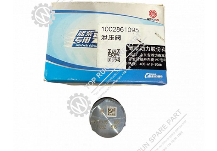 Pressure relief valve 1002861095 weichai
