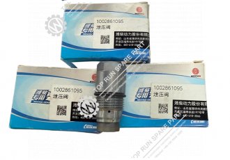 Pressure relief valve 1002861095 weichai