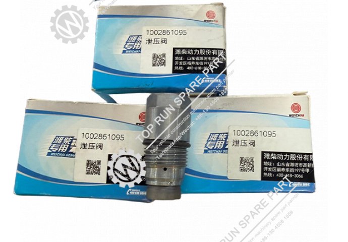 Pressure relief valve 1002861095 weichai