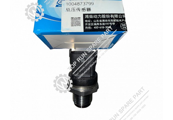 Common-rail pressure sensor weichai  1004873799 lovol 700