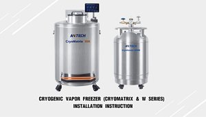 Vapor Cryogenic Freezers (CRYOMATRIX and W Series) Installation Instructions